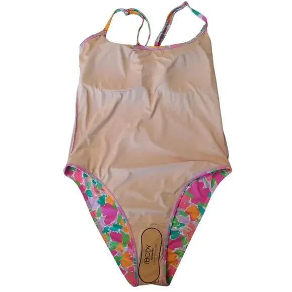 Cotton On Women's Floral-Print Cheeky One-Piece Swimsuit Size XL NWT - Picture 8 of 12